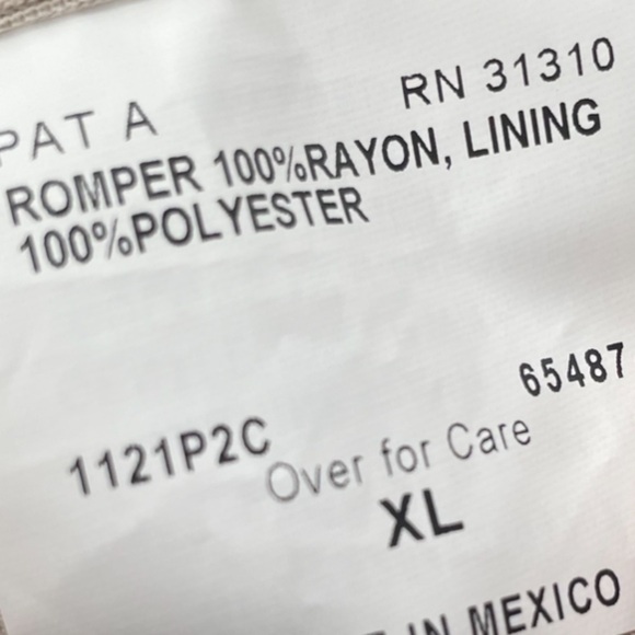 Bc Juniors' Floral Romper Multi Color Size XL NWT - Picture 5 of 9